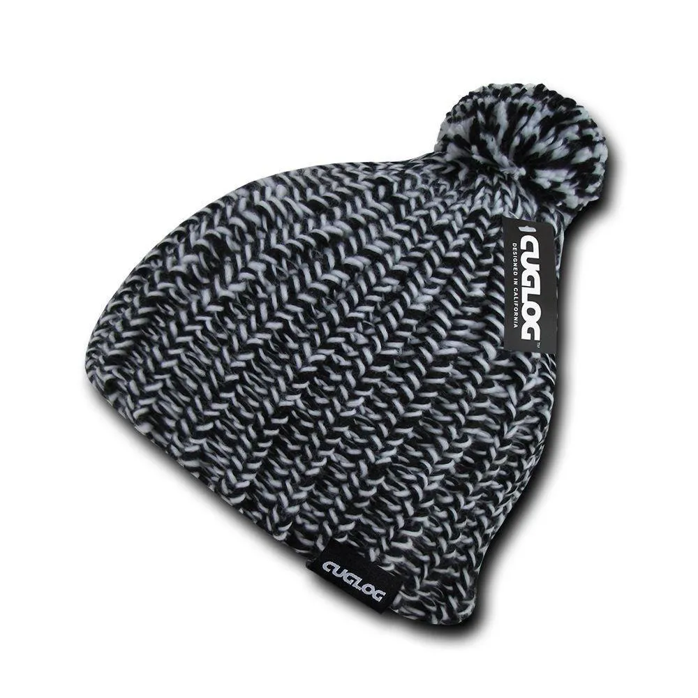 1 Dozen Cuglog Hewitts Beanies Style Winter Cuffed Caps Hats Wholesale Lots