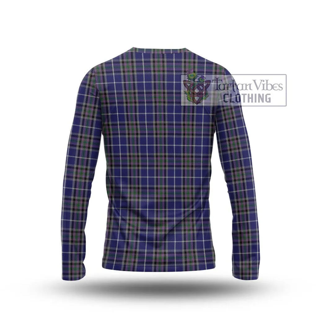 Alexander of Menstry Tartan Long Sleeve T-Shirt with Family Crest DNA In Me Style