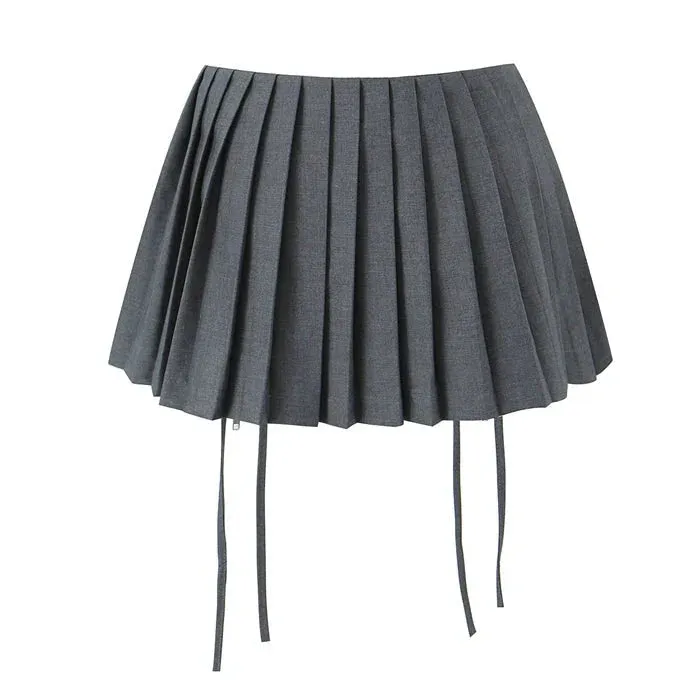 Arilyn Pleated Mini Skirt