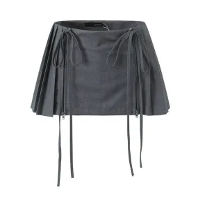 Arilyn Pleated Mini Skirt