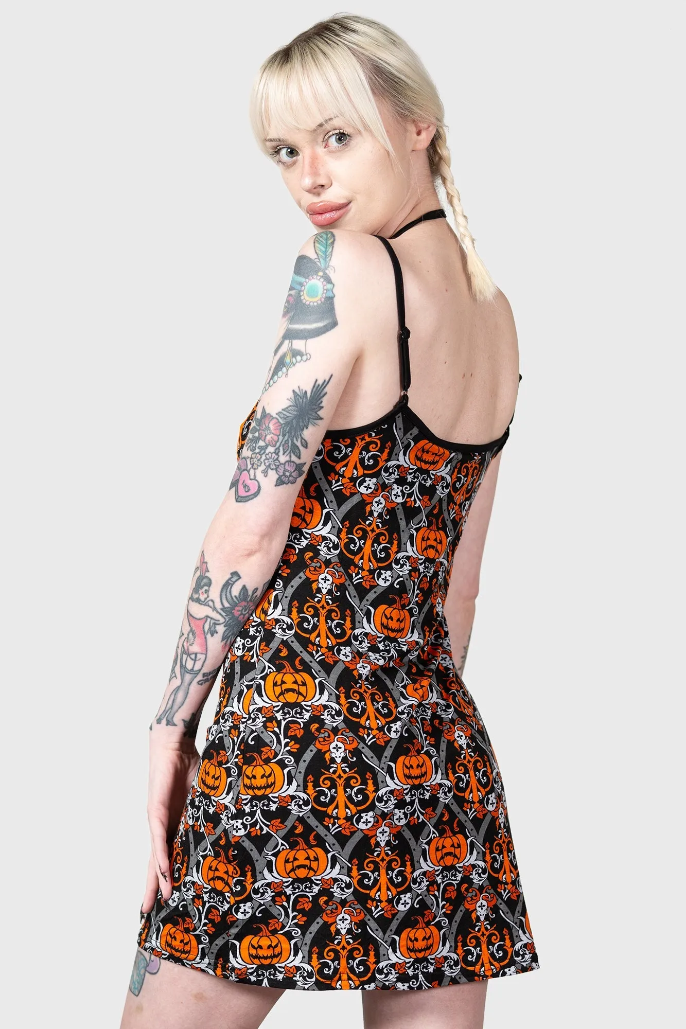 Autumn Slumber Slip Dress - Resurrect