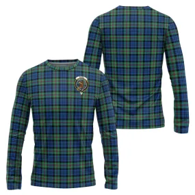 Baird Ancient Tartan Long Sleeve T-Shirt with Family Crest