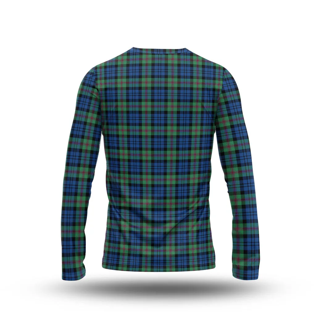 Baird Ancient Tartan Long Sleeve T-Shirt with Family Crest