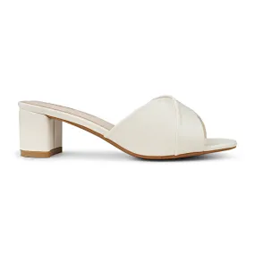 Bata ZYLYN Low-Block Slip-On Heel Sandal