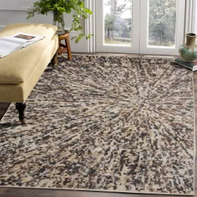 Beige Granite Effect Rug - Georgia