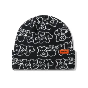 Butter Goods Big Apple Cuff Beanie - Black