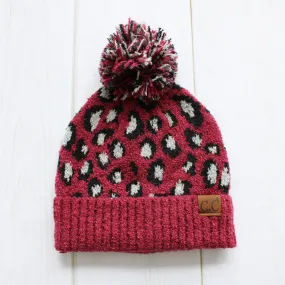 CC® Leopard Pom Beanie