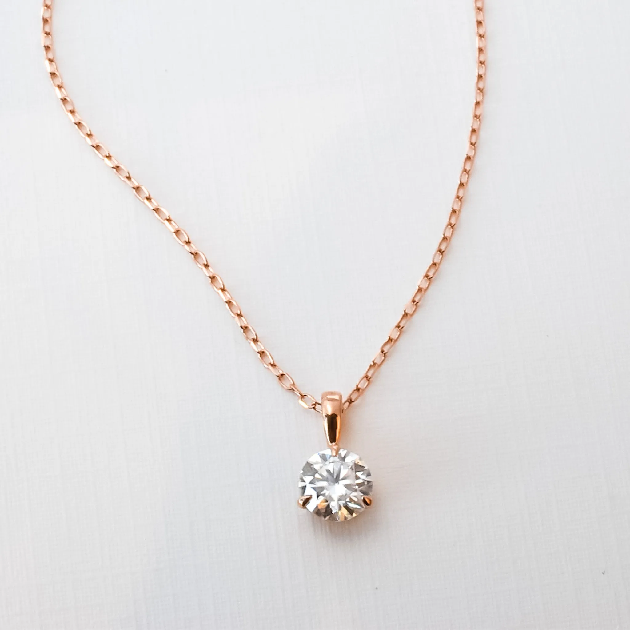 Classic Moissanite Necklace