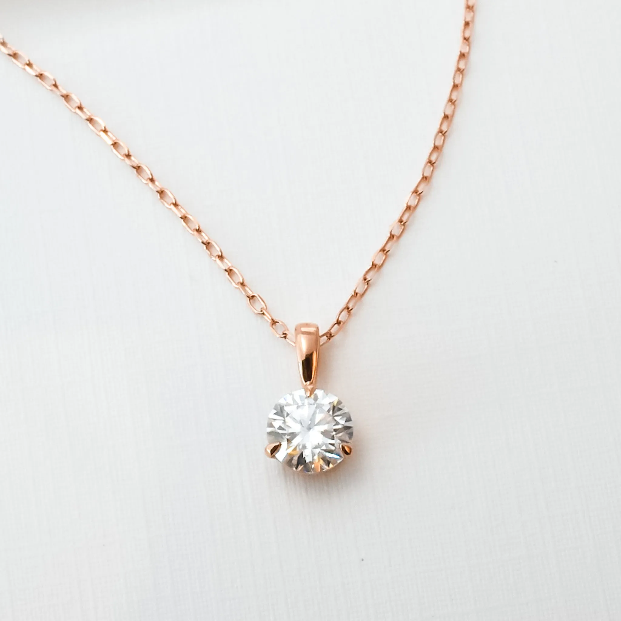 Classic Moissanite Necklace