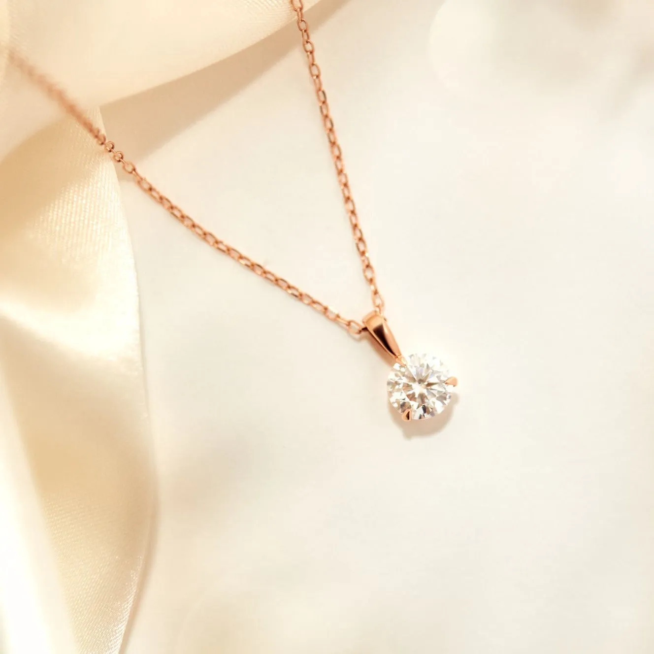 Classic Moissanite Necklace