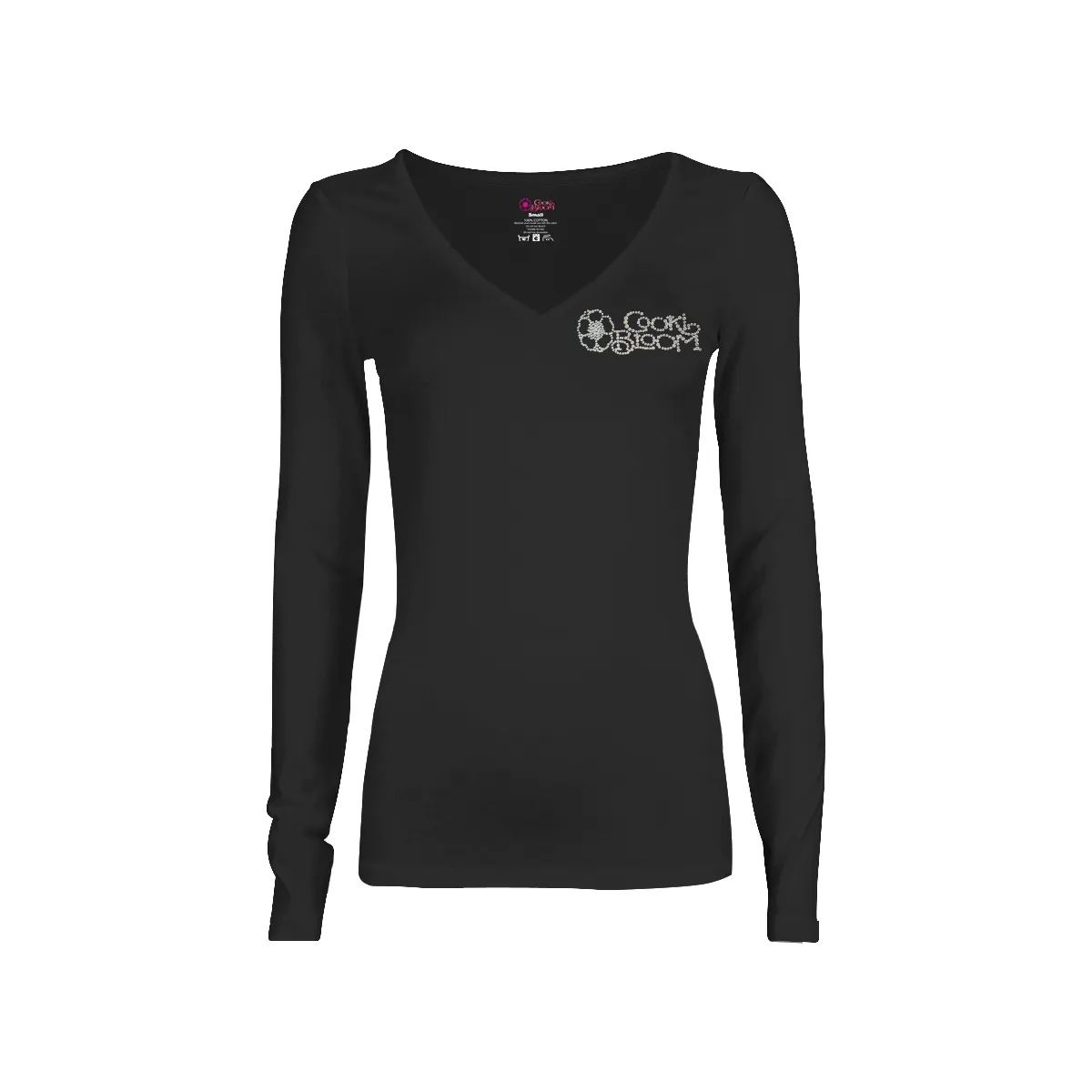 Crystal Logo Long-Sleeve T-Shirt