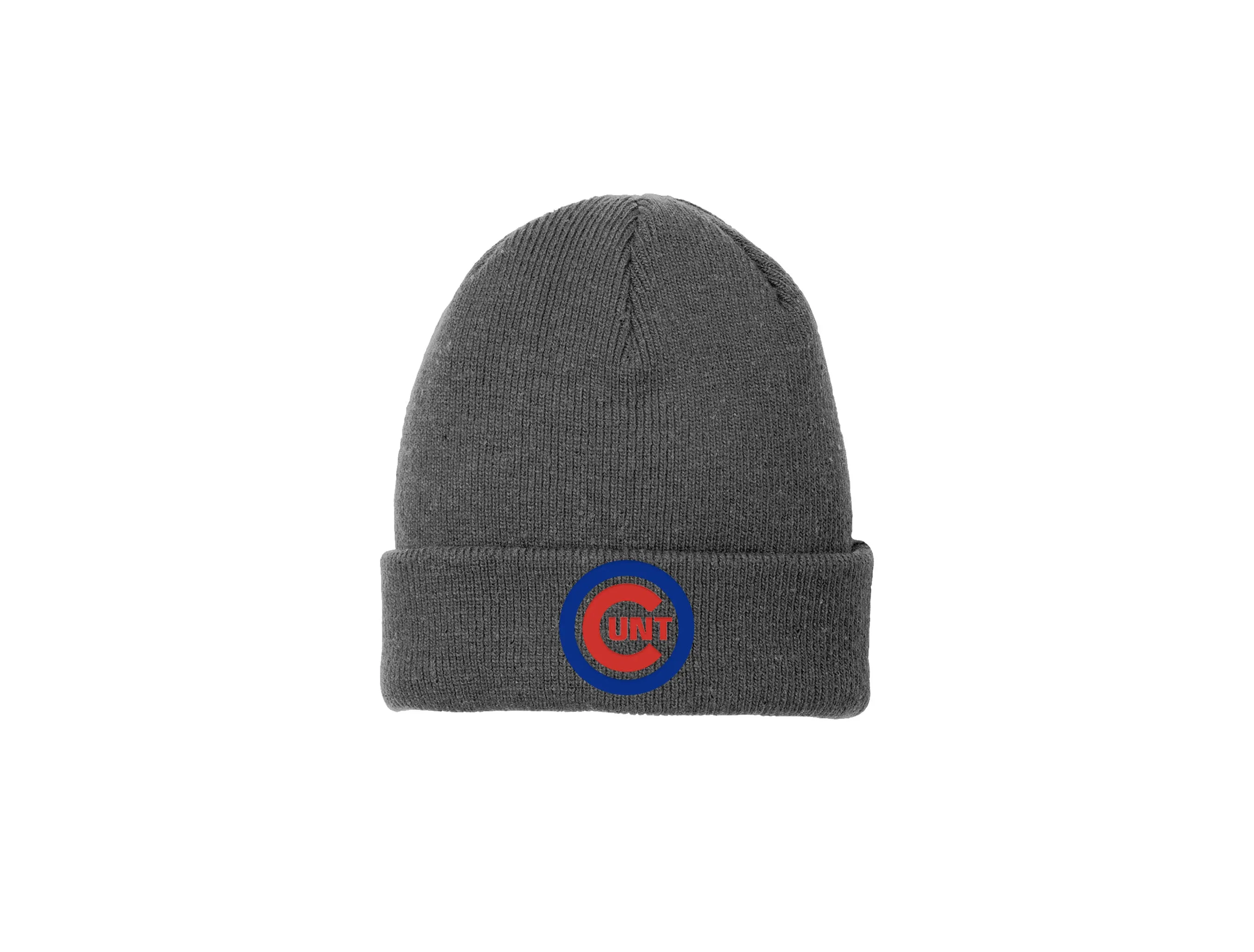 Cunt Cubs Baseball Inspired -  Embroidered Winter Beanie