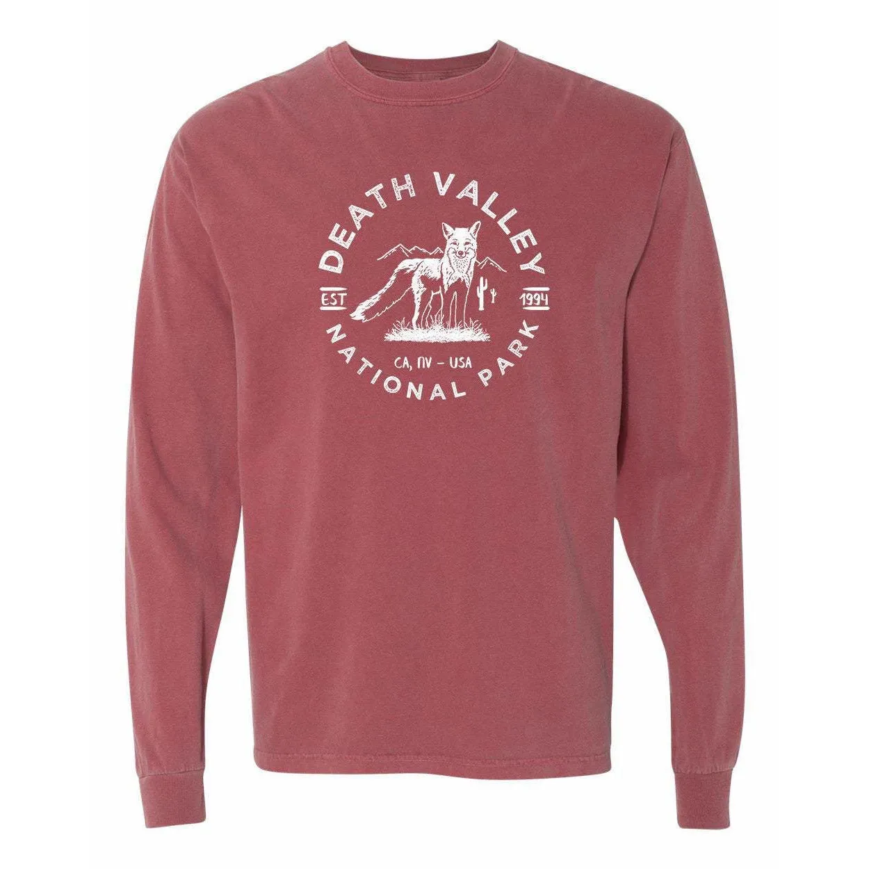 Death Valley National Park Comfort Colors Long Sleeve T Shirt