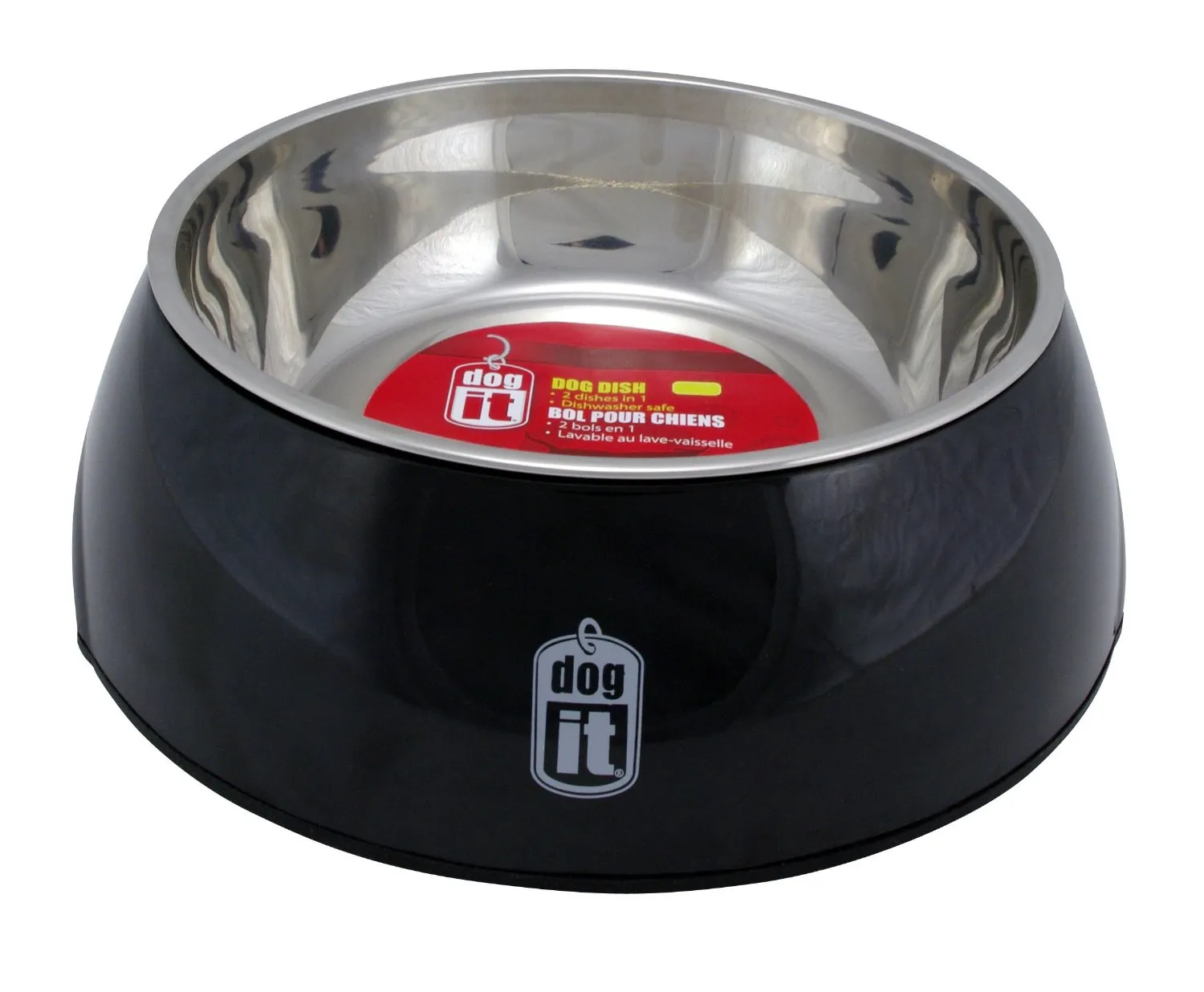 Dogit Durable Bowl with Stainless Steel Insert for Dogs S