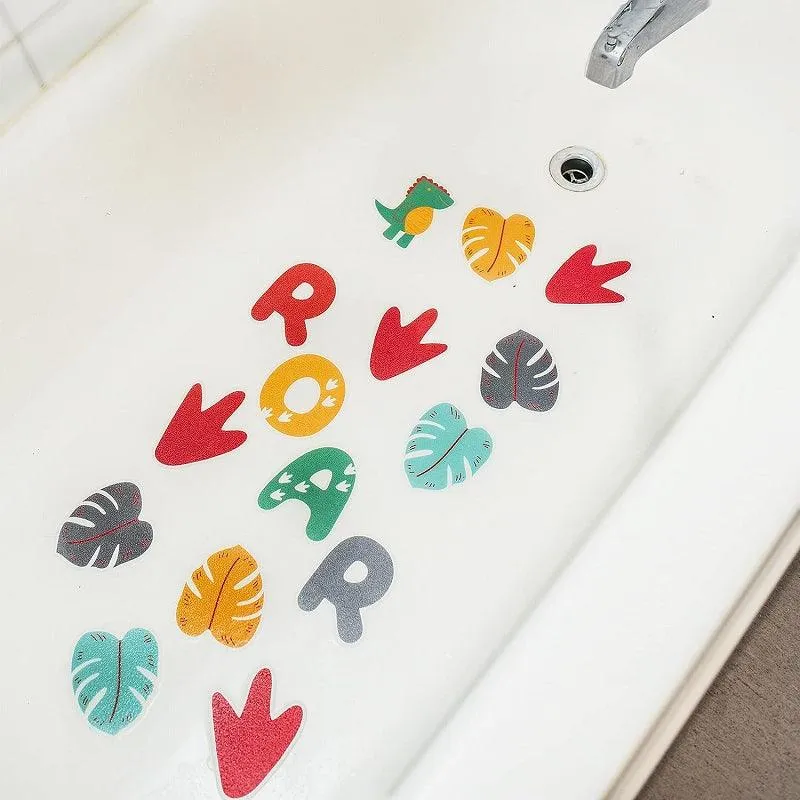 Dr. Brown’s CleanUp Sit & Splash Non-Slip Bath Stickers with Dino Design