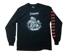 Dungeon Pit Long Sleeve T-Shirt - Black