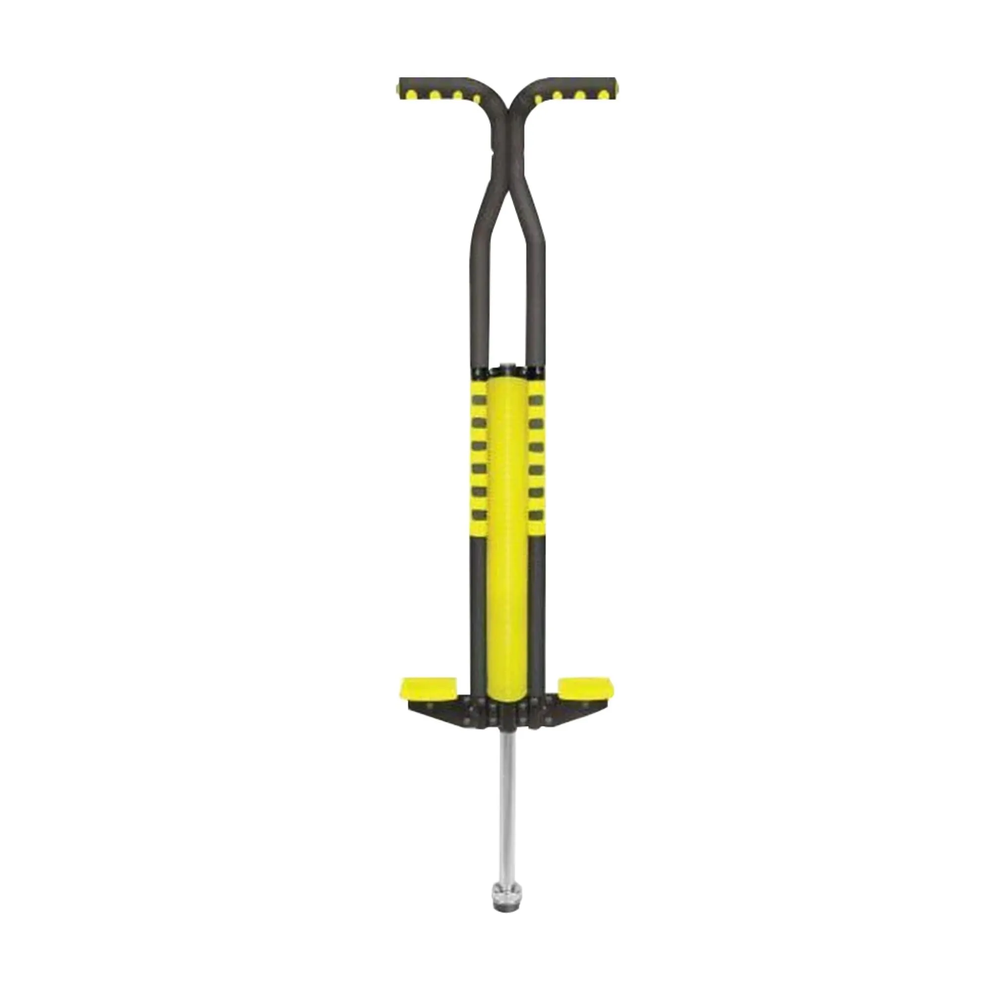 Durable Black and Yellow Pogo Stick - Adults & Kids Jumper