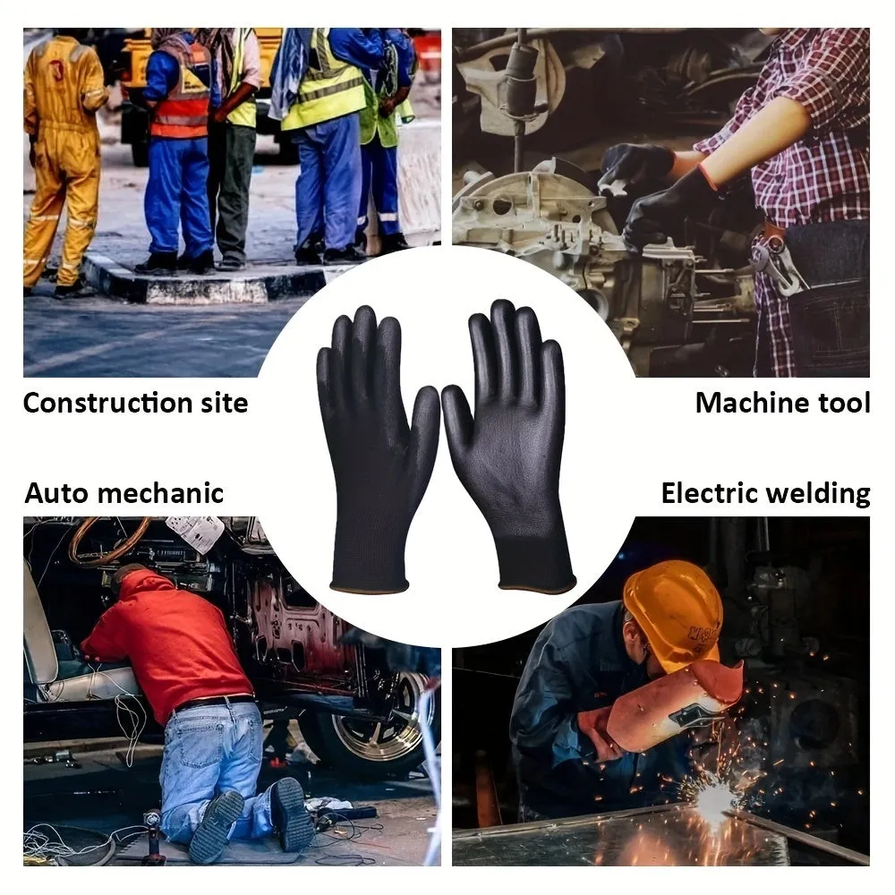 Durable work gloves for safety and protection during light work