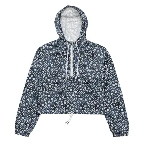 Eagle Ray Spots Women’s Cropped Windbreaker