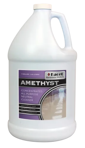 Facet Amethyst Concentrated All Purpose Neutral Cleaner, One Gallon