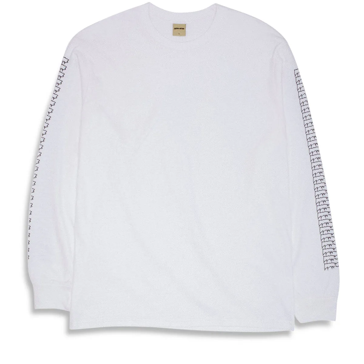 Fucking Awesome Full Drip Long Sleeve T-Shirt - White