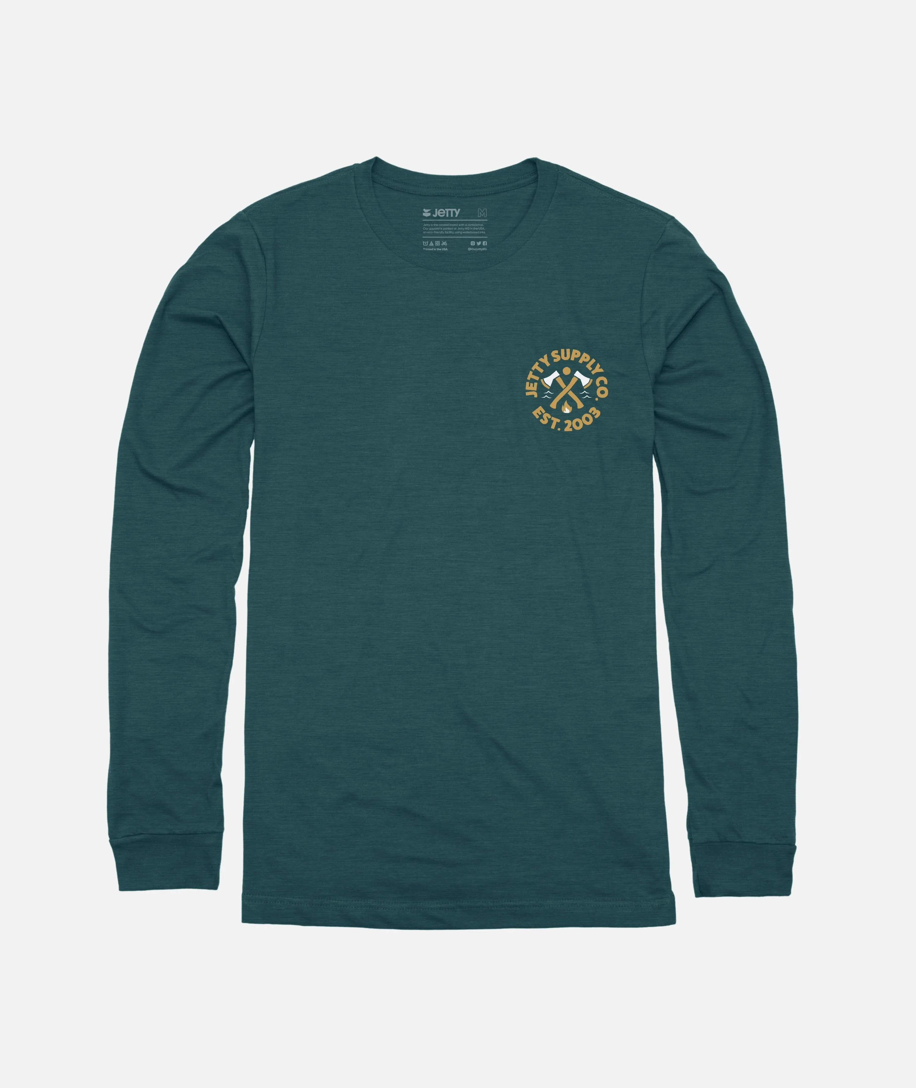 Grom Camper Long Sleeve - Teal