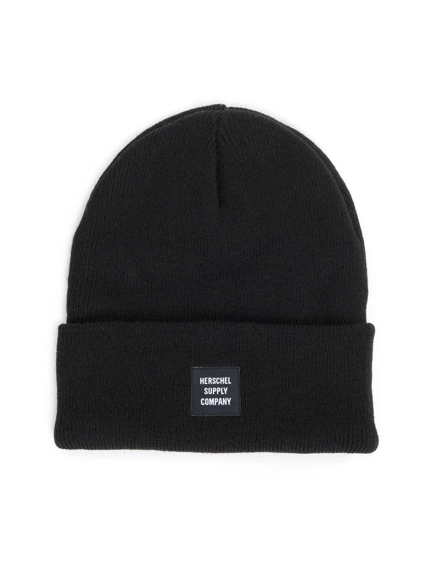 HERSCHEL SUPPLY CO. ABBOTT CUFF BEANIE - BLACK - CLEARANCE