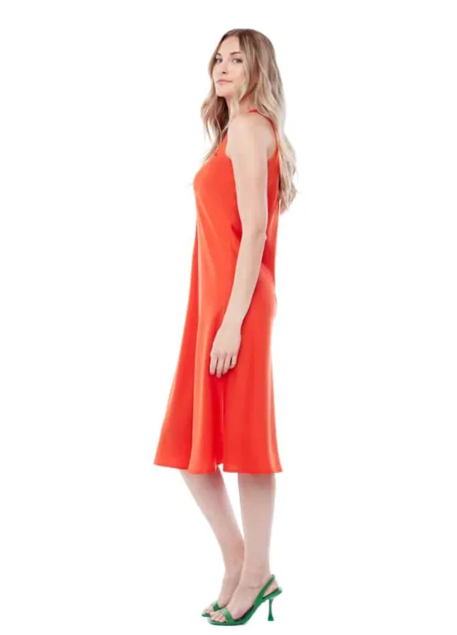 ILTM Daphne Slip Dress-Orange