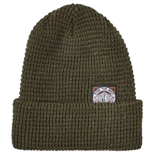 Independent Conceal Long Shoreman Beanie - Army Green