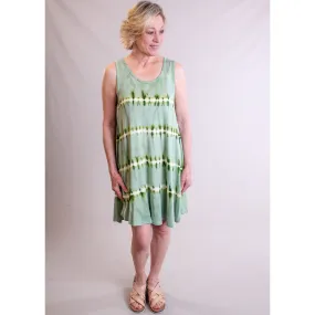 India Boutique Sleeveless Tie Dye Dress