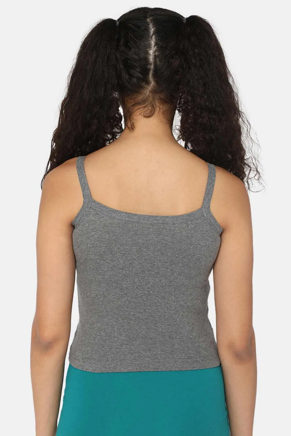 Intimacy Full Coverage 100% Cotton Slip Camisole – IN01 | Non-Padded & Seamless Comfort for Everyday Wear