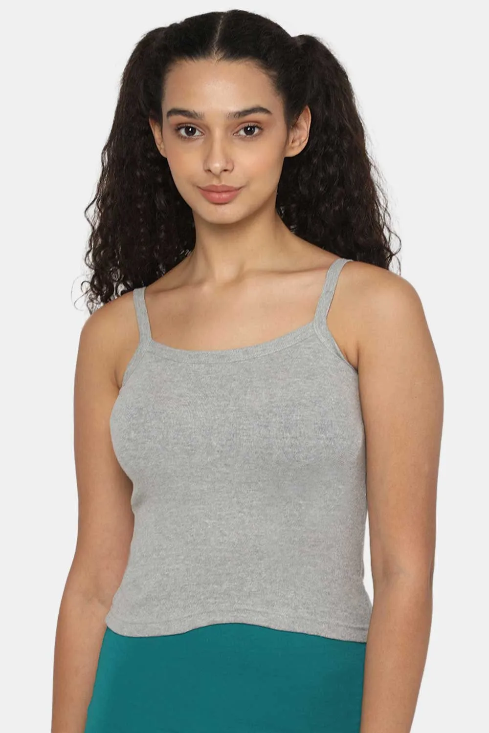 Intimacy Full Coverage 100% Cotton Slip Camisole – IN01 | Non-Padded & Seamless Comfort for Everyday Wear