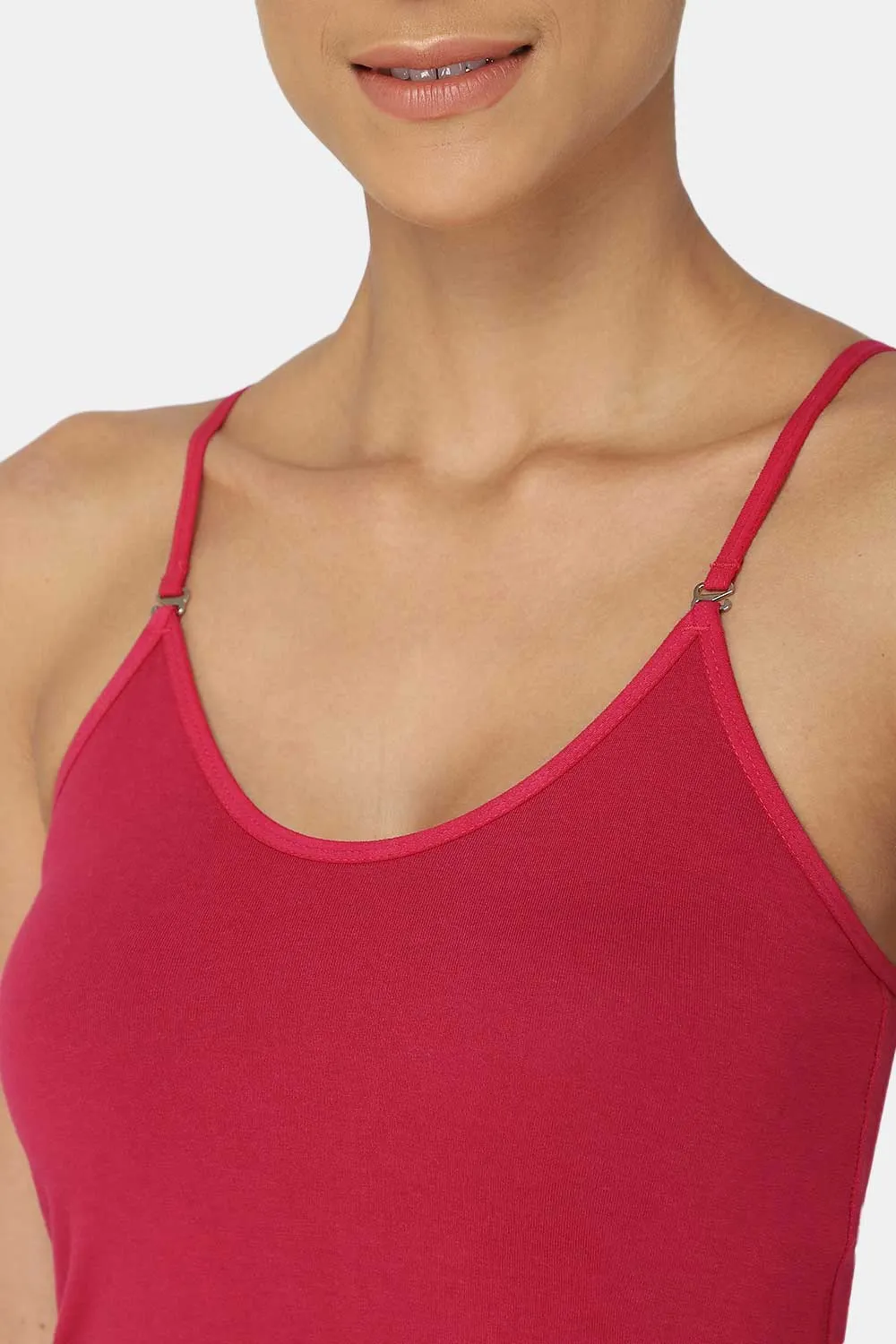 Intimacy Full Coverage Cotton Slip Camisole – IN15 | Non-Wired, Non-Padded & Ultra-Comfortable