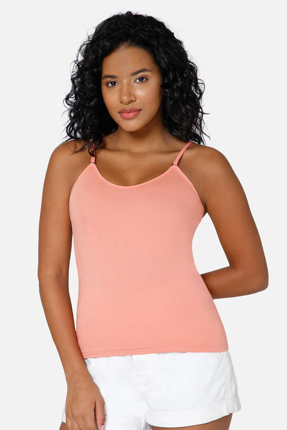 Intimacy Full Coverage Cotton Slip Camisole – IN15 | Non-Wired, Non-Padded & Ultra-Comfortable