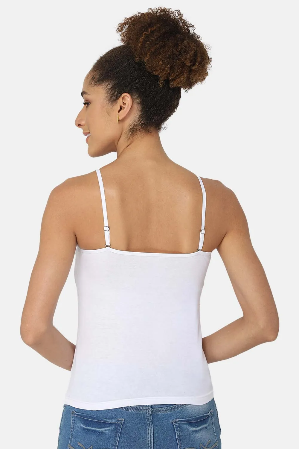 Intimacy Full Coverage Cotton Slip Camisole – IN15 | Non-Wired, Non-Padded & Ultra-Comfortable