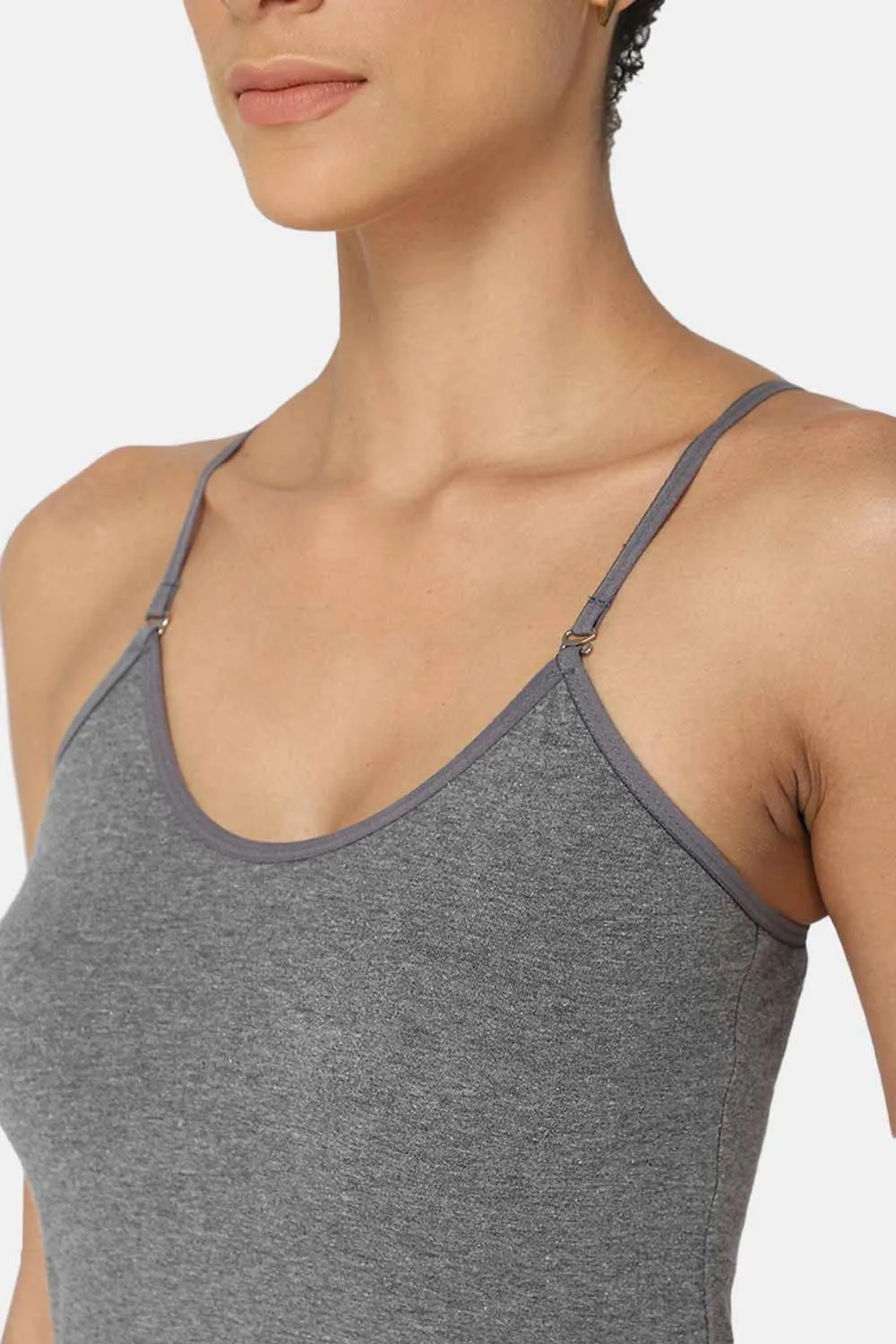 Intimacy Full Coverage Cotton Slip Camisole – IN15 | Non-Wired, Non-Padded & Ultra-Comfortable