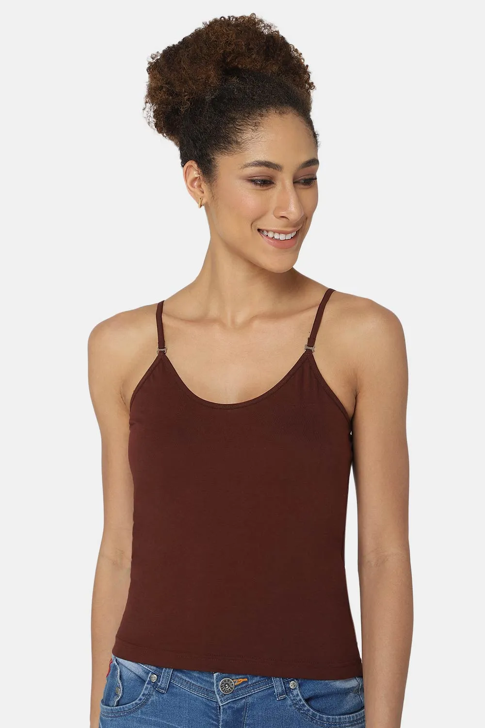 Intimacy Full Coverage Cotton Slip Camisole – IN15 | Non-Wired, Non-Padded & Ultra-Comfortable