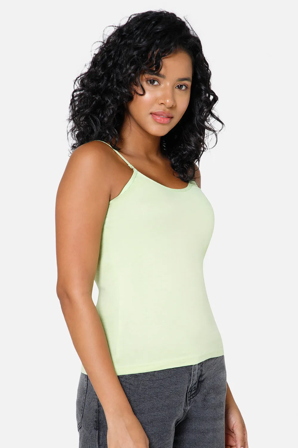 Intimacy Full Coverage Cotton Slip Camisole – IN15 | Non-Wired, Non-Padded & Ultra-Comfortable