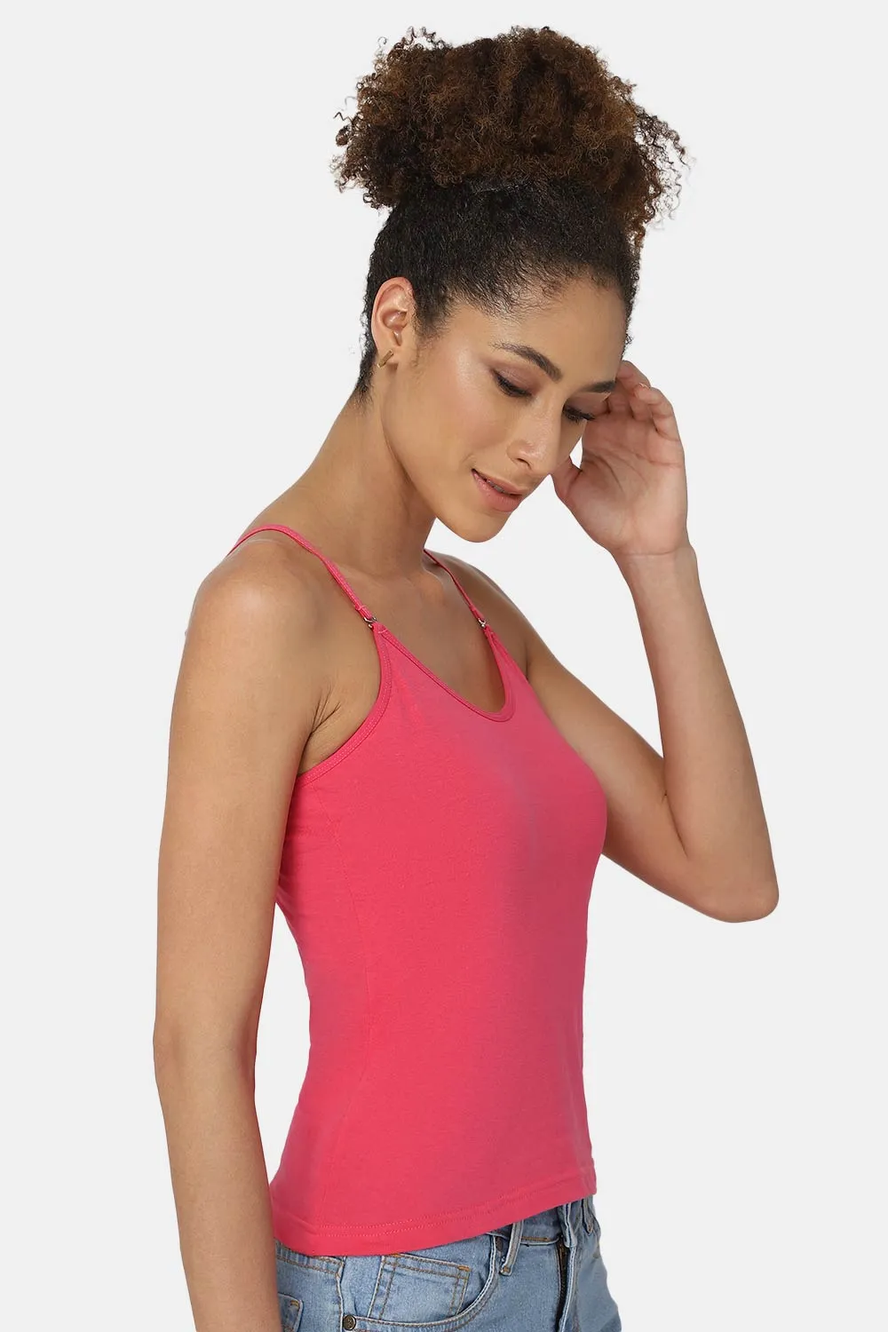 Intimacy Full Coverage Cotton Slip Camisole – IN15 | Non-Wired, Non-Padded & Ultra-Comfortable