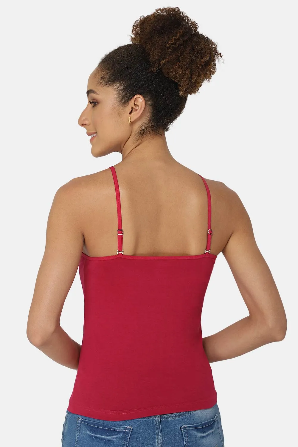 Intimacy Full Coverage Cotton Slip Camisole – IN15 | Non-Wired, Non-Padded & Ultra-Comfortable