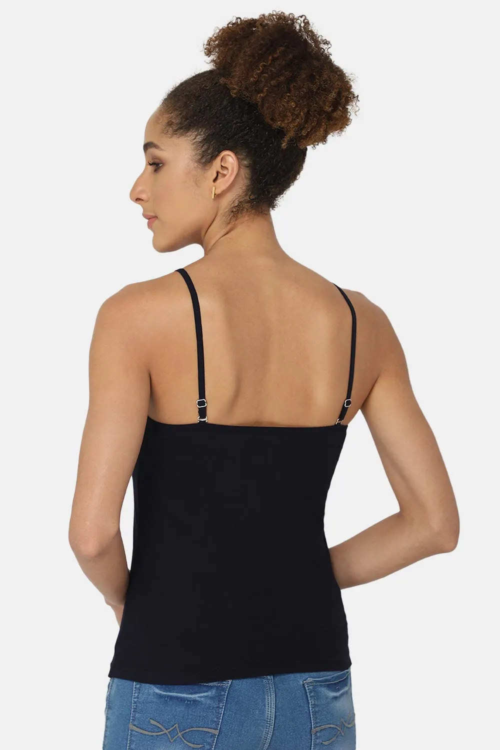 Intimacy Full Coverage Cotton Slip Camisole – IN15 | Non-Wired, Non-Padded & Ultra-Comfortable