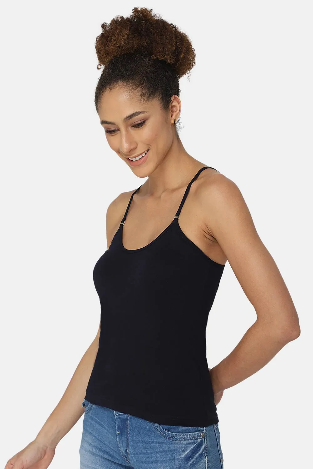 Intimacy Full Coverage Cotton Slip Camisole – IN15 | Non-Wired, Non-Padded & Ultra-Comfortable