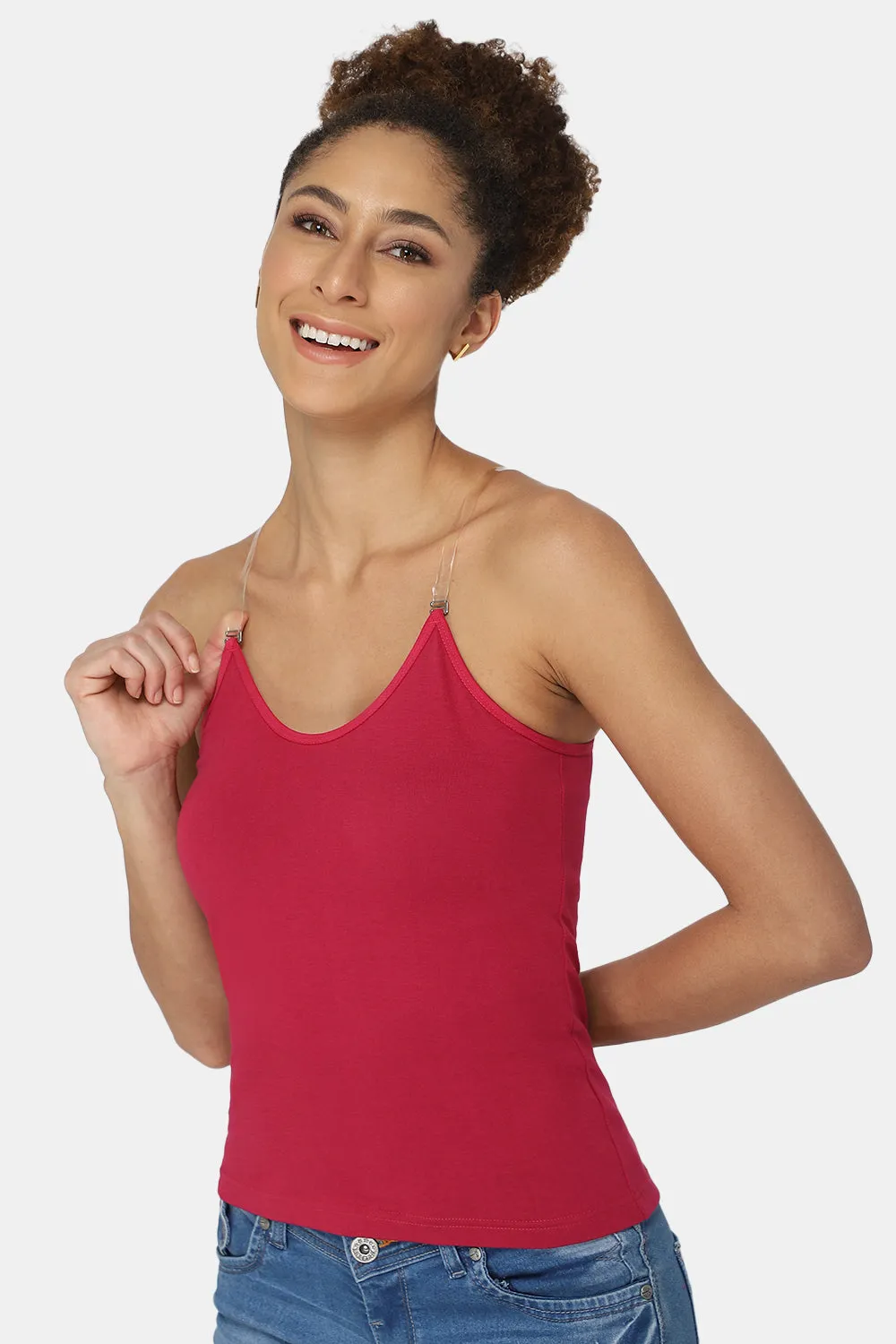 Intimacy Full Coverage Cotton Slip Camisole – IN15 | Non-Wired, Non-Padded & Ultra-Comfortable