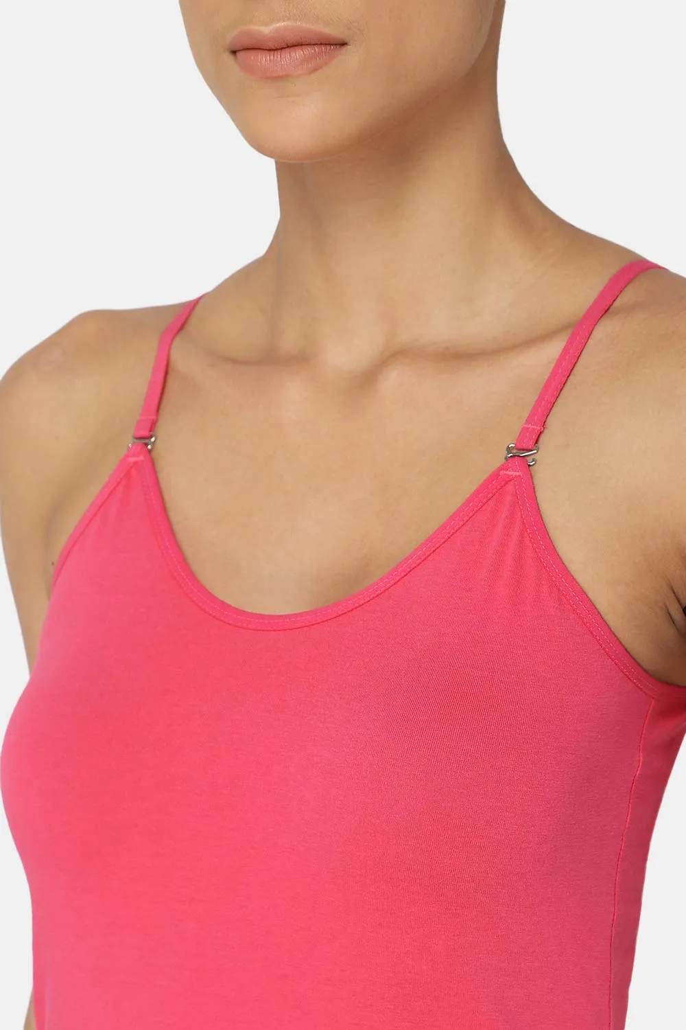 Intimacy Full Coverage Cotton Slip Camisole – IN15 | Non-Wired, Non-Padded & Ultra-Comfortable