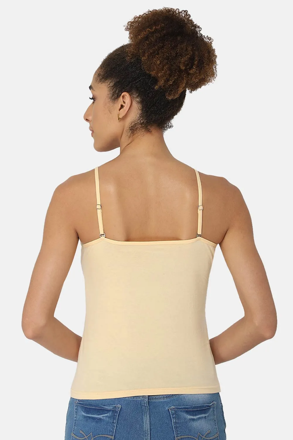 Intimacy Full Coverage Cotton Slip Camisole – IN15 | Non-Wired, Non-Padded & Ultra-Comfortable