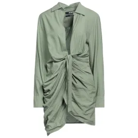 Jacquemus Elegant dress, gray-green