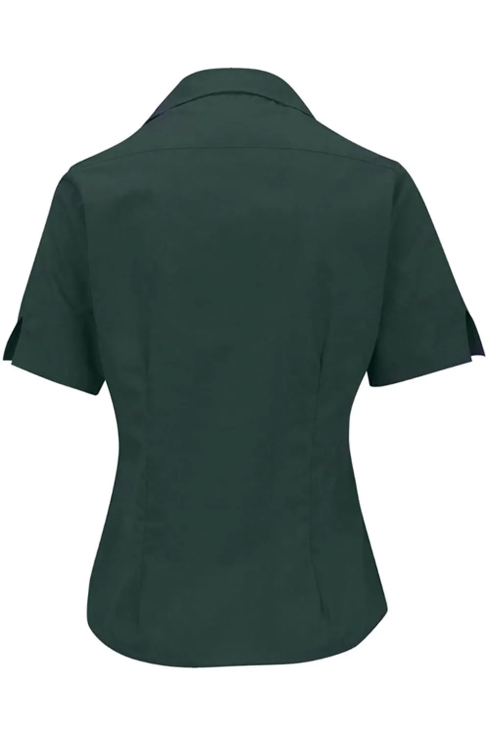 Ladies' Short Sleeve Poplin - Hunter