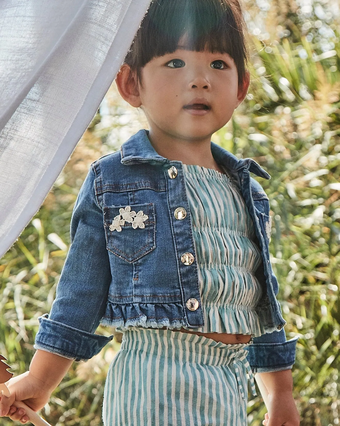 Mayoral Baby Girls Jean Jacket_ 1461