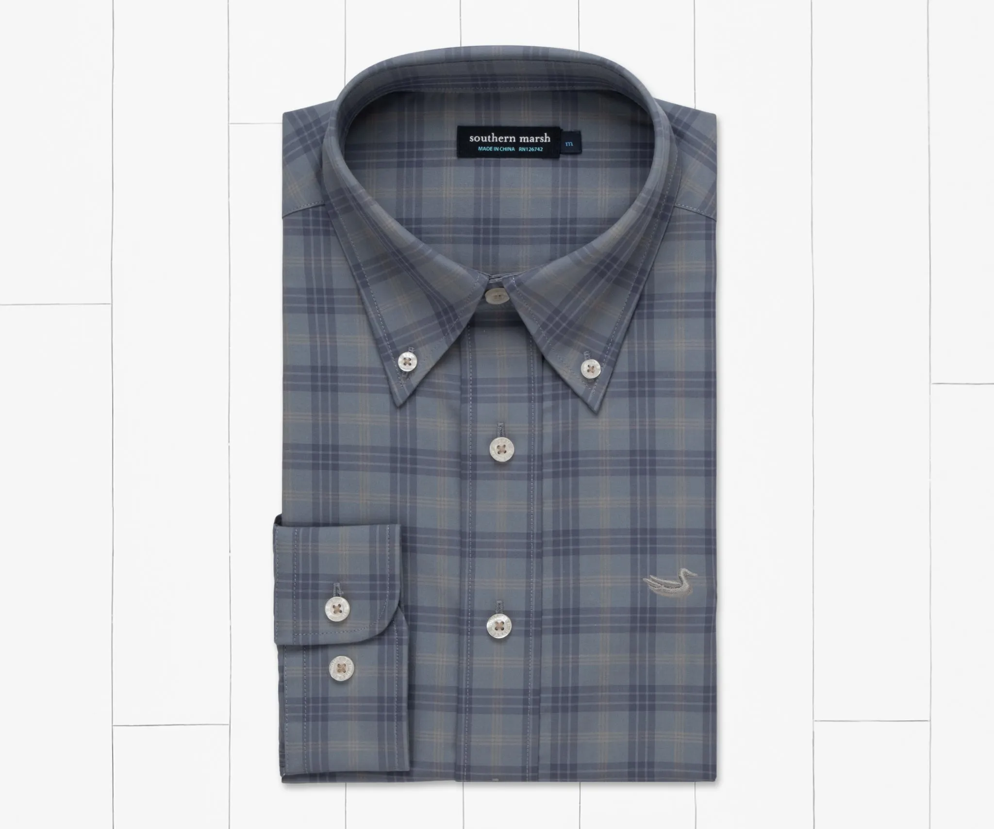 Middleton Windowpane Dress Shirt