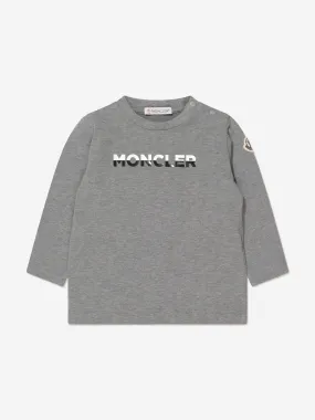 Moncler Enfant Baby Boys Long Sleeve Logo T-Shirt